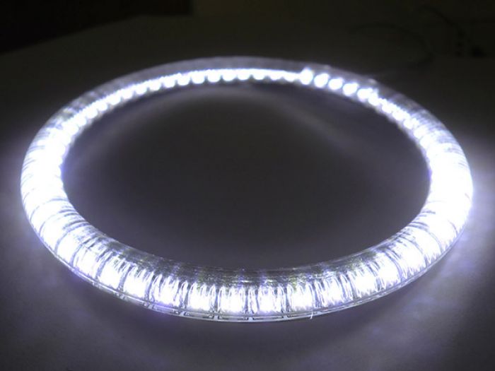 Coppia Angel Eyes Ring Anello Led Diametro 115mm

