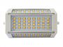 Lampada Led R7S RX7S Lineare 118mm 30W=330W Bianco Neutro Con Ventilatore 220V 64 Smd 2835 0,5W