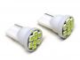 Lampada Led T10 W5W 8 Smd Frontale Bianco Luci di Posizione 12V