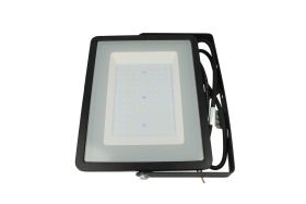 Faro Led Flood Light 200W IP65 Bianco Neutro Super Slim 56mm Carcassa Nera Samsung Garanzia 5 Anni