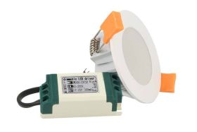 Lampada Faretto Led Da Incasso 7W Bianco Caldo Diametro 85mm