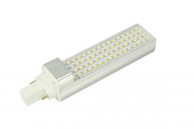 Lampada Faretto LED G23 PLC 220V 12W 60 SMD 5050 Bianco Caldo 3000K