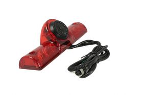 Telecamera Retromarcia Universale Per Furgone Camper Fuoristrada 4X4 Jeep Con Luci Led Terzo Stop Posteriore