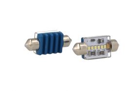 Lampada Led Siluro Canbus Pro 36mm 6 Smd 2016 No Errore 12V 2,5W No Polarita Super Luminoso