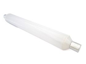 Lampada Led S19 Tubolare Lineare Bianco Caldo 6W 310mm 220V PC Opalino Per Bagni Cucine Armadio