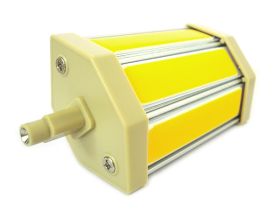 Lampada Led R7S RX7S Lineare Dimmerabile 118mm COB 9W = 90W 220V Bianco Caldo
