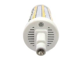 Lampada Led R7S RX7S 360 Gradi Dimmerabile 118mm Bianco Freddo 10W Rotondo Slim 29mm