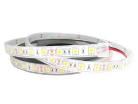 Striscia Strip Bobina Led Impermeabile IP68 Bianco Neutro Con 300 Smd 5050 5 Metri