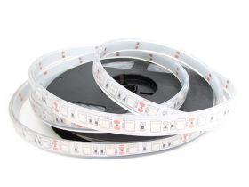 Striscia Strip Bobina Led Impermeabile IP68 Colore Rosso Con 300 Smd 5050 5 Metri