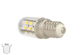 Lampada Led E14 DC 12V 24V 4W Bianco Neutro 27 Smd 2835