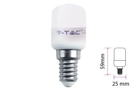 Lampada Led E14 T26 Tubolare 2W 220V Bianco Caldo Chip Samsung Garanzia 5 Anni