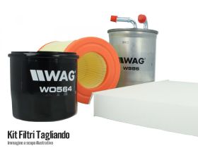 Kit Filtri Tagliando Peugeot 208 1.4 HDI CV 68 Dopo 04/2012