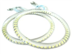 Coppia Angel Eyes Anello Led Diametro 94mm Con 51 Smd 3528 In Tubo