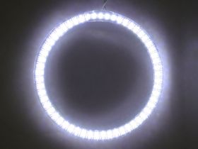 Coppia Angel Eyes Anello Led Diametro 145mm Con 81 Smd 3528 In Tubo






