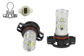 Lampada Led PSX24W 2504 PG20/7 50W 12V 24V Luci Retromarcia BMW 5 F10 F07 F11 BMW 6 Cabriolet F12 Coupe F13 Antinebbia Opel Astra Peugeot 207 3008 5008 206 208