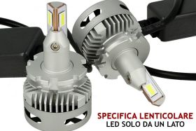 Kit Full Led Canbus Lampada D1S D1R D3S 45W 12V 24V Per Faro Lenticolare Piu Lumisoso Dello Xenon Originale