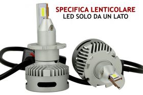 Kit Full Led Canbus Lampada D2S D2R D4S 45W 12V 24V Per Faro Lenticolare Piu Lumisoso Dello Xenon Originale