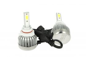 Kit Full Lampada Led Cob 9006 HB4 12V 24V Bianco 6000K