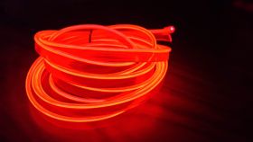 Stringa EL Striscia Neon Led Verde 5 Metri Flessibile Tagliabile Luce Decorativa Atmosfera Per Interno Auto Camion Camper Sfilata Moda