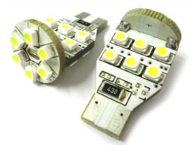 Lampadina Led T15 18 Smd 3528 Luci Posizione 12V Bianco 6000K