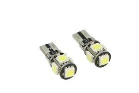 24V Lampada Led Canbus T10 W5W Colore Verde Luci Posizione Targa Per Camion Bus Barca 5 Smd 5050