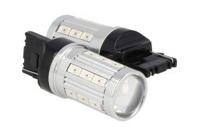 Lampada Led T20 W21W WY21W 7440 Giallo Arancione 21 Smd 5730 Super Luminoso Luci Frecce Auto 12V 5W