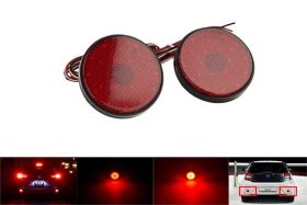 Kit 2 Fanali Posteriori A Led Rosso Per Nissan Qashqai Toyota Sienna Corolla Scion XB IQ Sostituzione Riflettore Catarifrangente Originale