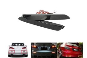 Kit 2 Fanali Posteriori A Led Nero Fume Lexus IS F GX470 RX300 Toyota Harrier Verso Avalon Matrix Sienna Venza Rear Bumper Reflector Light Sostituzione Catarifrangente Riflettore Originale